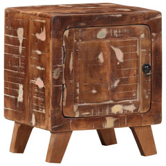 Nirvana  Reclaimed  Solid Wood Bedside Table    39
