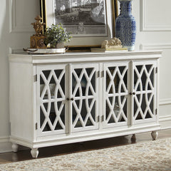 French Arched Glass Doors Sideboard