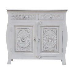 French Colonial Style Carved Sideboard