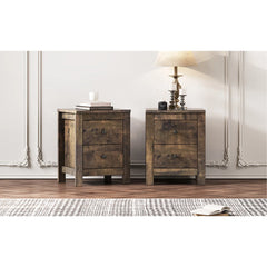 Indian Hand Carved  Solid Wood Bedside Table 40