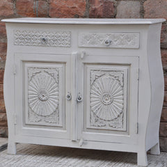 French Colonial Style Carved Sideboard