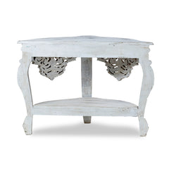 French Arched Hand Carved Indian Solid Wood Console  Table 17