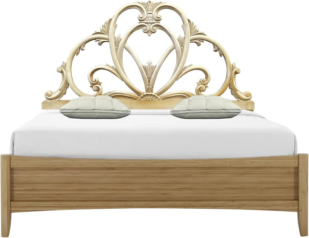 Hand Carved King Size Bed Headboard Bed Head H11