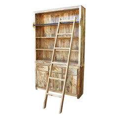 AVALON INDIAN WOODEN ZEN MANGO BOOKSHELF LARGE