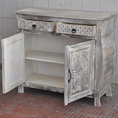 French Colonial Style Carved Sideboard