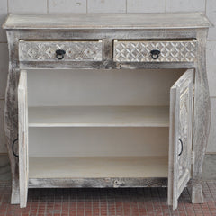 French Colonial Style Carved Sideboard