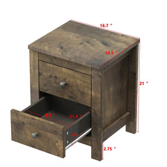 Indian Hand Carved  Solid Wood Bedside Table 40