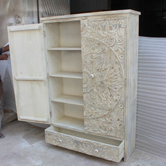 PARIS Hand Carved Solid Wood Cabinet