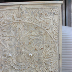 PARIS Hand Carved Solid Wood Cabinet