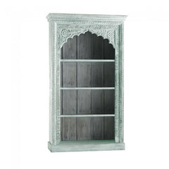 Mughal Hand Carved Wooden Bookcase