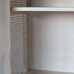 Rattan Elegance Series Solid Wooden Rattan Cane Cabinet Cupboard Wardrobe D133