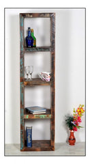 NIRVANA Vintage Hand Carved Solid Wood Book Shelf B64