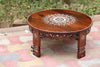 Indian Hand Carved Solid Wood Coffee Table C165