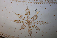 Indian Hand Painted Drum Solid Wood Coffee Table C134
