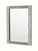 Bone Inlay Rectangular Wall Mirror 08