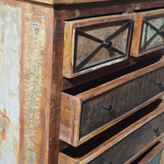 RUSTICA Reclaimed wood Chest of Drawers