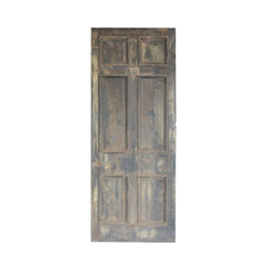 Indian Vintage Antique Hand Carved Teak Wood Door Panel 113