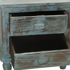Rustica Reclaimed Solid Wood Bedside Table 73