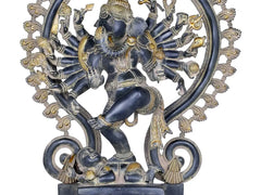 Indian Lord Ganesha Handmade Brass Statue