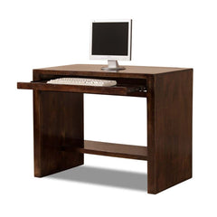 The Attic Ivins Solid Wood Computer Table Walnut