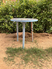 Indian Hand Painted Solid Wood Coffee Table C143