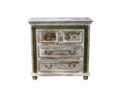 MADE TO ORDER Maharaja Wooden Chest of Drawers 100x40x100 cm