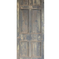 Indian Vintage Antique Hand Carved Teak Wood Door Panel 113