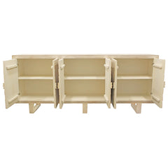 Rustica Reclaimed 6 Door Solid Hard Wood Sideboard