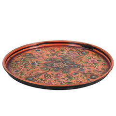 Indian Hand Painted Wooden Home Decor Serving Tray A50