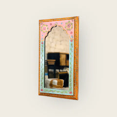 Avani Handpainted Solid Wooden Mirror Frame 47