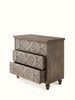Hand Carved Solid Wood Chest of Drawers D22