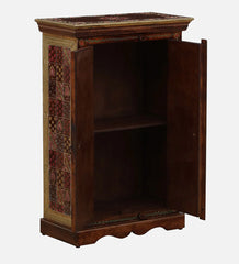 Shanti Surprise  Hand Painted Solid Wood Cabinet In MultiColour