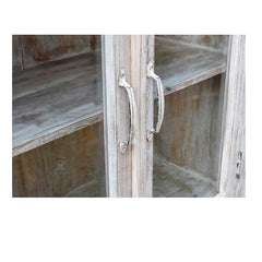 Indian Hand Carved Solid Wooden Cupboard Wardrobe D56