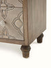 Hand Carved Solid Wood Chest of Drawers D22