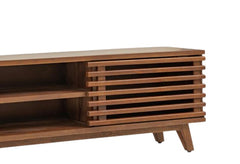 The Attic Hand Carved Solid Wood TV Unit Brown 71