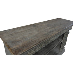 Indian Hand Carved Solid Wood Bookshelf B32