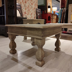 Indian Hand Carved Solid Wood Coffee Table C23