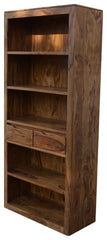 MADE TO ORDER Solid Wood Bookcase Bookshelf Display Shelf Natural