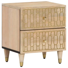 Mango Classic Handmade Solid Mango Wood Bedside Table 47
