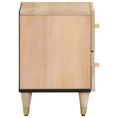 Mango Classic Handmade Solid Mango Wood Bedside Table 47