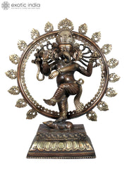 Indian Lord Ganesha Handmade Brass Statue
