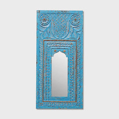 Hand Carved Solid Wooden Mirror Frame 74