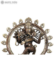 Indian Lord Ganesha Handmade Brass Statue