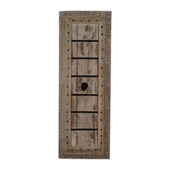Indian Vintage Antique Reclaimed Teak Wooden Door Panel 30