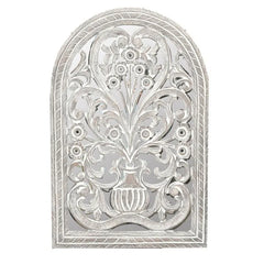 Hand Carved Solid Wood Wall Hanging Panel 22