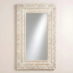 Hand Carved Solid Wooden Mirror Frame 75