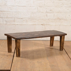 Vintage Reclaimed Wood Rustic Coffee Table Natural