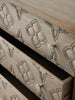 Hand Carved Solid Wood Chest of Drawers D22