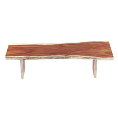 Auburn Solid Wood Single Slab Live Edge Large Dining Table