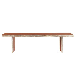 Auburn Solid Wood Single Slab Live Edge Large Dining Table